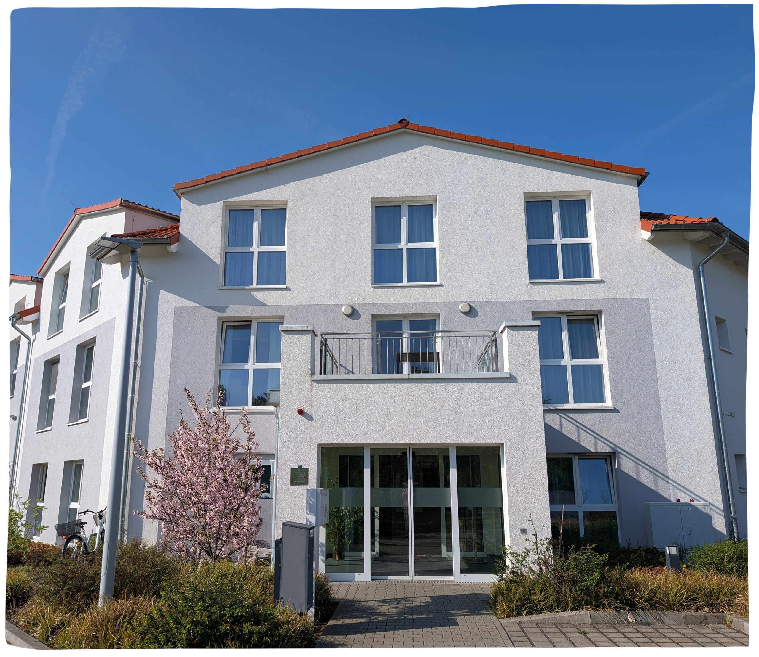 Außenansicht Landhaus Herbstblüte Pflegeheim